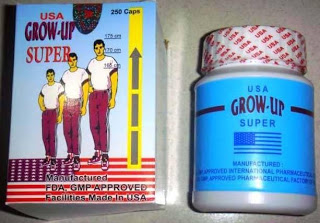 Obat Peninggi Badan Grow Up USA  Asli