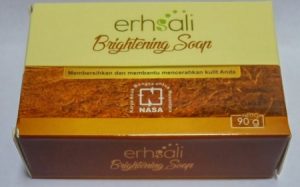 Erhsali Brightening Soap pencerah kulit wajah