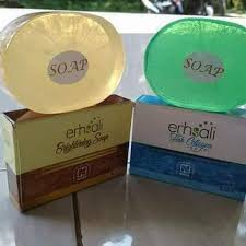 Jual Erhsali Charcoal Soap Untuk Perawatan kulit Badan