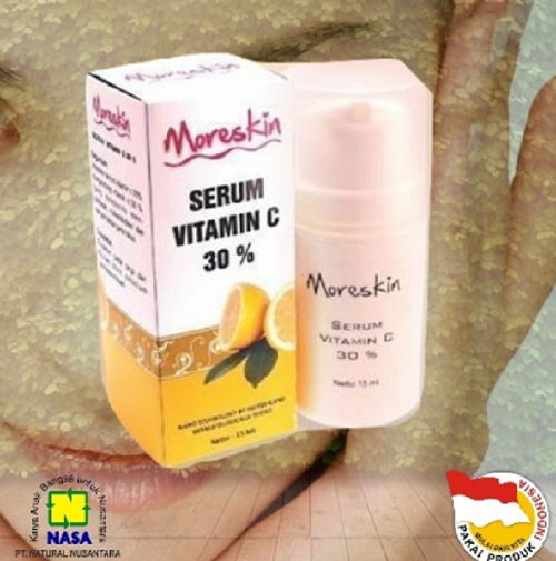 Jual Moreskin Serum Vitamin C 30 Pencerah Kulit Wajah Alami