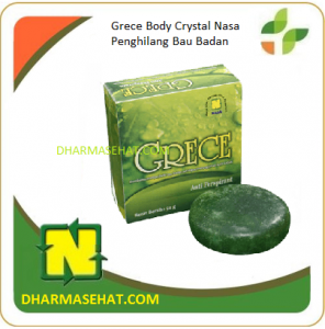 Grece Body Crystal Nasa Penghilang Bau Badan