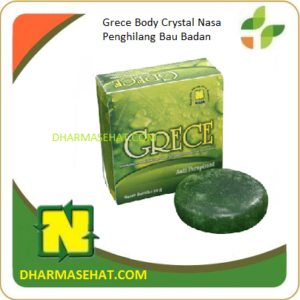 Grece Body Crystal Nasa Penghilang Bau Badan