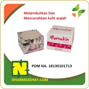 Moreskin Day Cream Melembutkan Dan Mencerahkan kulit wajah