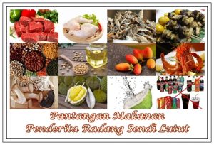 makanan penyebab nyeri sendi 