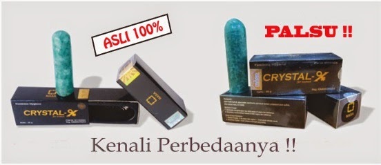 Begini Cara Mudah Mengetahui Ciri Produk Crystal X Yang Asli